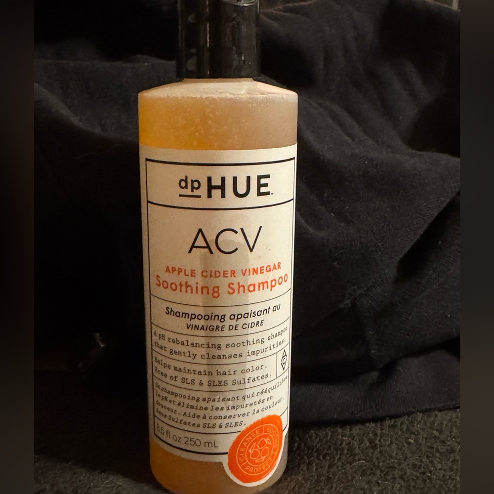 dp HUE dpHue ACV apple cider vinegar soothing shampoo full size 8.5oz NEW